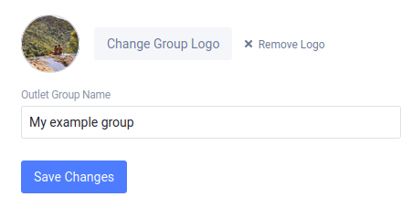 Venue group info form